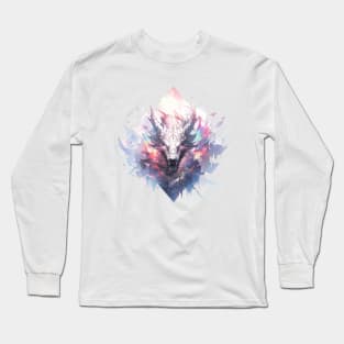 Colorful Dragon Head Long Sleeve T-Shirt